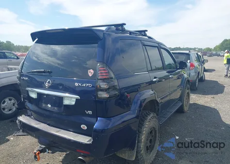 2007 Lexus Gx 470 z USA, uszkodzony, nr VIN JTJBT20XX70143019